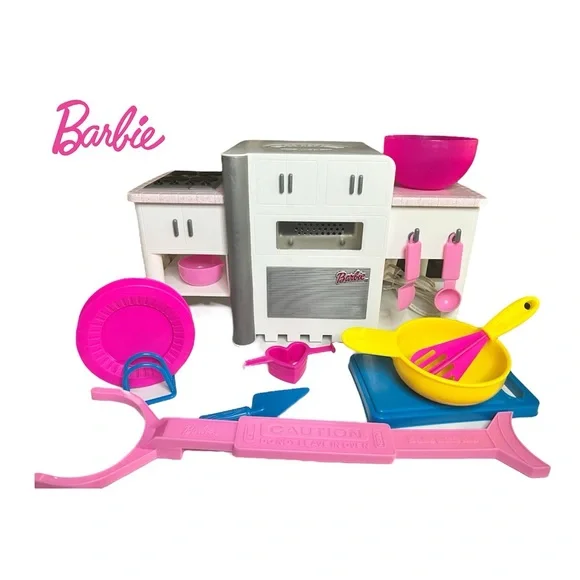 Barbie bake with me oven easy bake accessories Tara 2000
